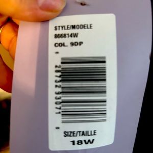 Brand New withTags, plum colored short sleeve gown